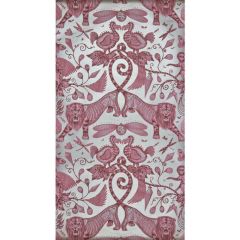 Clarke and Clarke Extinct Magenta 010003 Animalia By Emma J Shipley For CandC Collection Wall Covering