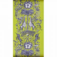 Clarke and Clarke Kruger Lime 010203 Animalia By Emma J Shipley For CandC Collection Wall Covering