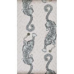 Clarke and Clarke Tigris Pink 010504 Animalia By Emma J Shipley For CandC Collection Wall Covering