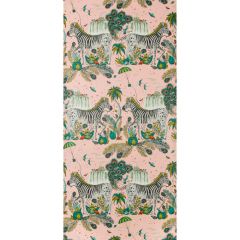 Clarke and Clarke Lost World Pink 011704 Wilderie By Emma J Shipley For CandC Collection Wall Covering