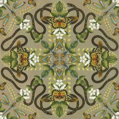 Clarke and Clarke Emerald Forest Wp Gilver 012902 Botanical Wonders Wallpaper Collection Wall Covering