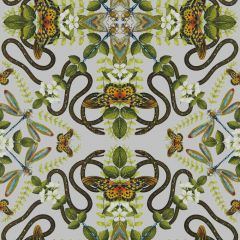Clarke and Clarke Emerald Forest Wp Smoke 012904 Botanical Wonders Wallpaper Collection Wall Covering