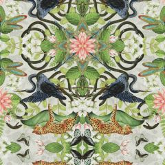 Clarke and Clarke Wonderlust Wp Dove 013602 Botanical Wonders Wallpaper Collection Wall Covering