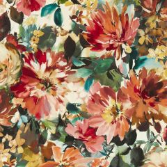 Clarke and Clarke Tahiti Rouge Wp 014504 Exotica 2 Luxury Wallcovering Collection Wall Covering
