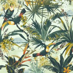 Clarke and Clarke Toucan Antique Wp 014601 Exotica 2 Luxury Wallcovering Collection Wall Covering