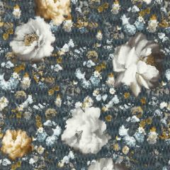 Clarke and Clarke Camile Midnight / Gold Wp 014802 Fusion Luxury Wallcovering Collection Wall Covering