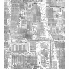 Kravet Couture Urban Planning Tinpan 3583-11 Paperscape Artist Series Collection Wall Covering