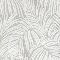 Kravet Couture Leaf Paperweave Silver 3833-11 Modern Luxe Wallcovering Collection Wall Covering
