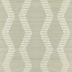 Kravet Couture Chainlink Emb Sisal Ice 3835-1101 Modern Luxe Wallcovering Collection Wall Covering