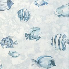 Kravet Design Great Reef Wp Crystal W3847-52 by Jeffrey Alan Marks Seascapes Collection Wall Covering