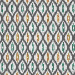 Thibaut Rajah Charcoal W73364 Nomad Collection Indoor Upholstery Fabric