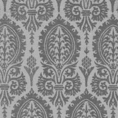 Thibaut Sir Thomas Embroidery Slate Blue W772571 Chestnut Hill Collection Drapery Fabric