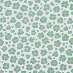Thibaut Trixie Linen on Aqua W80417 Indoor Upholstery Fabric