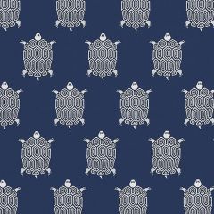 Thibaut Turtle Bay Navy W81629 Locale Collection Upholstery Fabric