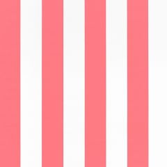 Thibaut Cabana Stripe Coral W81632 Locale Collection Upholstery Fabric