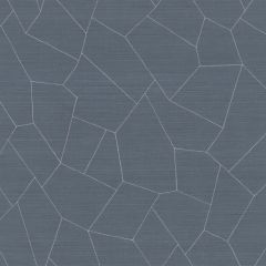 Winfield Thybony Vivace Indigo 1744 by Thom Filicia Vinyls Collection Wall Covering