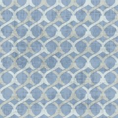 Winfield Thybony Chain Powder Blue 1020 Showhouse Collection Wall Covering