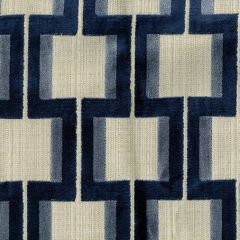 ABBEYSHEA Amalia 306 Indigo Indoor Upholstery Fabric