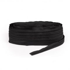 YKK Ziplon Chain #10CF 3/4 inch Tape Black - Full Rolls Only (109 yards)