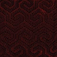 ABBEYSHEA Natal 14 Claret Indoor Upholstery Fabric