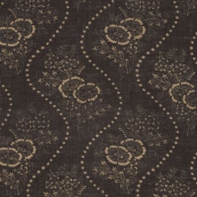 Buy Ralph Lauren Etienne Floral Stripe Vintage Black LFY65635F Left Bank  Collection Indoor Upholstery Fabric