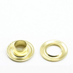 100 ea MS20230B10  Brass Metallic Grommets 
