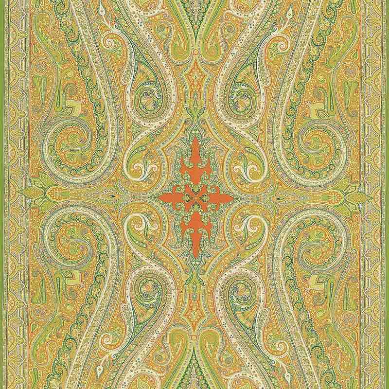 Buy F. Schumacher Pasha Paisley Sky 174802 by Martyn Lawrence Bullard  Indoor Upholstery Fabric by the Yard