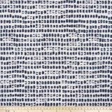 Premier Prints Silvia Space Blue Flax Native Trend Collection Multipurpose Fabric