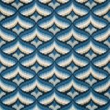 Lee Jofa Giles Embroidery Indigo 2019106-155 Manor House Collection Multipurpose Fabric