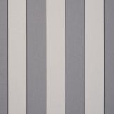 Dickson Sienne Dark Gray / Light Gray Wide Stripe 8931 North American Collection Awning / Shade Fabric