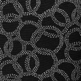 Bella Dura Hansel Black / White 28589A1-3 Upholstery Fabric
