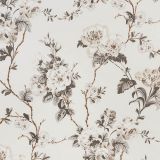 F Schumacher Betty Chintz Charcoal 178401 Gazebo by Veere Grenney Collection Indoor Upholstery Fabric