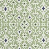F Schumacher Crusoe Ikat Green 76522 World View Collection Indoor Upholstery Fabric