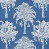 F Schumacher Grand Palms Blue 178002 New Traditional Collection Indoor Upholstery Fabric
