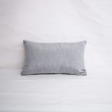 Indoor/Outdoor Sunbrella Canvas Granite - 20x12 Throw Pillow