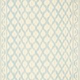 F Schumacher Santa Monica Ikat China Blue 176501 by Mark D Sikes Indoor Upholstery Fabric