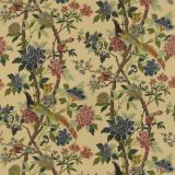 GP And J Baker Hydrangea Bird Parchment Bp10723-3 East To West Collection Multipurpose Fabric