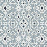 F Schumacher Crusoe Ikat Sky 76521 World View Collection Indoor Upholstery Fabric
