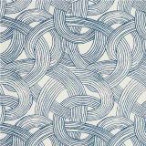 F Schumacher Freeform Blue 178710 Freehand Collection Indoor Upholstery Fabric
