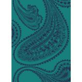 Cole And Son Rajapur Ink On Petrol F111/10036 Contemporary Fabrics Collection Multipurpose Fabric