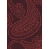 Cole And Son Rajapur Rose on Dark Crimson F111/10038 Contemporary Fabrics Collection Multipurpose Fabric