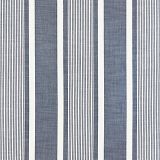 Scalamandre Wellfleet Stripe Denim SC 000427111 Chatham Stripes and Plaids Collection Upholstery Fabric