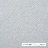 F Schumacher Geometric Weave Chambray 73863 Indoor / Outdoor Linen Collection Upholstery Fabric