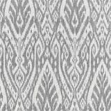 Scalamandre Borneo Ikat Smoke SC 000227196 Isola Collection Upholstery Fabric