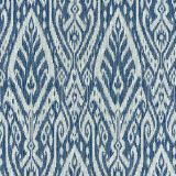 Scalamandre Borneo Ikat Indigo SC 000427196 Isola Collection Contract Upholstery Fabric