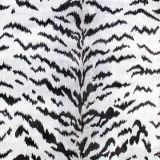 Scalamandre Tigre Off-White and Black SC 000626167MMA Indoor Upholstery Fabric