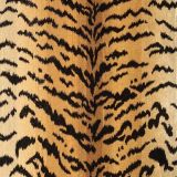 Scalamandre Tigre Ivory, Gold and Black SC 000726167MMA Indoor Upholstery Fabric
