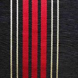 Old World Weavers Ardennais Silk Horsehair Black / Red / Beige SK 00020107 Horsehair Chapters Collection Indoor Upholstery Fabric