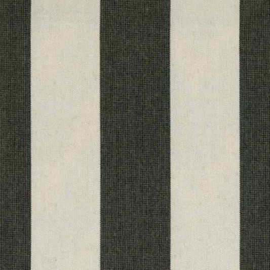 Outdoor Water Resistant Fabric by the Yard - Gray Stripe Fabric