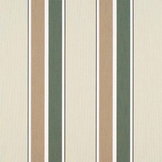 Sunbrella Fern / Heather Beige Blockstripe 4959-0000 46-Inch Stripes Awning / Shade Fabric